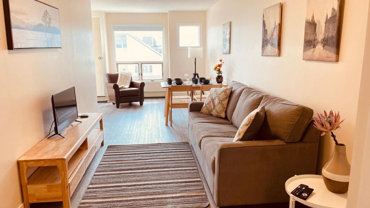 Unit #302 Mountain View 2 Beds In Dt Apartment Canmore Luaran gambar